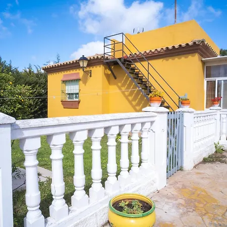 Con Jardin, Barbacoa Y Piscina Privada Vakantiehuis Chiclana de la Frontera